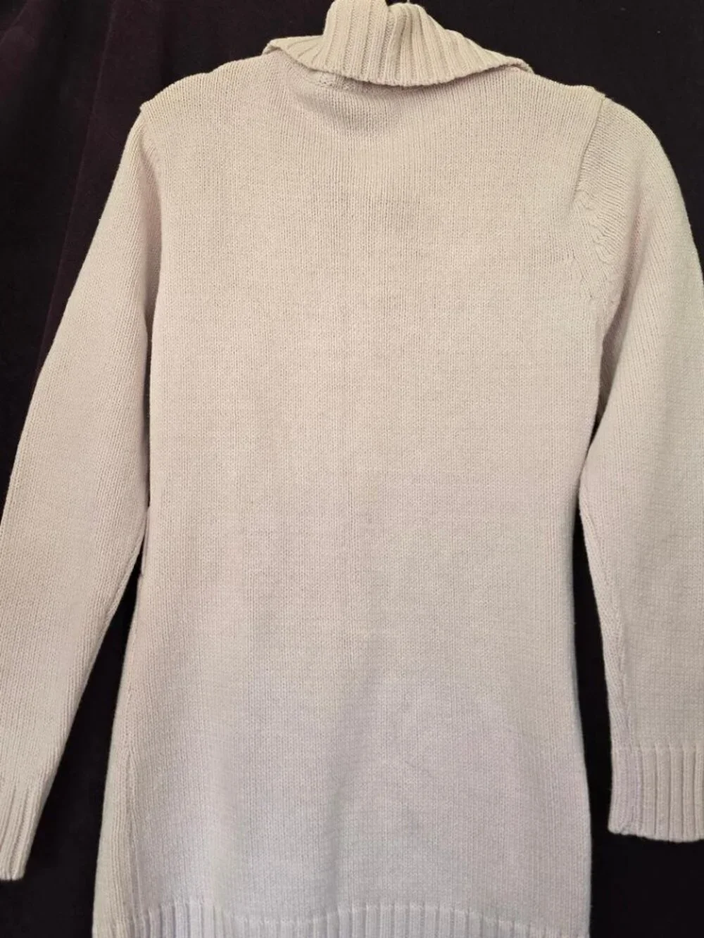 NWOT M (L-Runs Small) Arizona Jean Company Bluff Pink Cardigan L-Sleeves Sweater